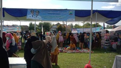 Pasar Murah Pemkab Lamsel Dipadati Warga Way Panji
