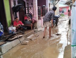 Warga Korban Banjir Di Kawasan Panjang, Harapkan Dapur Umum Dan Perbaikan Drainase
