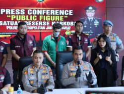 Polres Jakbar Sita Sabu, Ganja, Kokain, Dan Alprazolam Dari Aktor Fachri Albar