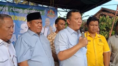 Aries Sandi Dukung Pasangan 01 Di PSU Pilkada Pesawaran 2025