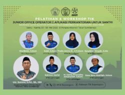 400 Santri Attanwir Di Bojonegoro Ikuti Workshop Junior Office Operator