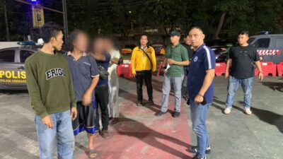 Empat Pak Ogah Diamankan Polsek Cengkareng Dalam Operasi Berantas Jaya