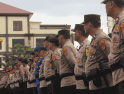 Polisi Terjunkan 343 Personel Amankan Unjuk Rasa Bela Palestina Di Bandar Lampung