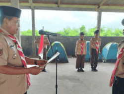 Lantik Bantara Dan Pengurus Saka Bhayangkara, Kompol Zulkarnain : Pentingnya Nilai-Nilai Pramuka