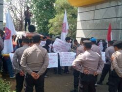 Gepak Lampung Gelar Unjuk Rasa Mendesak Gubernur Membatalkan SK HET Gas LPG 3 Kg