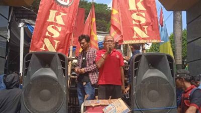 FPSBI-KSN Nilai PT San Xiong Steel Indonesia Tak Beritikad Baik Pada Buruh
