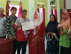 Pemerintah Desa Sidoharjo, Way Panji, Lampung Selatan, Kembali Salurkan BLT DD Tahap Kedua