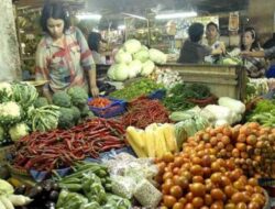 Harga Bawang Merah Dan Bawang Putih Naik Di Pasar Sidoharjo, Lampung Selatan