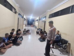Belasan Remaja Pelaku Tawuran di Bandar Lampung Diamankan Polisi, Lima Diantaranya Jadi Tersangka