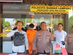 Pria 27 Tahun Di Bandar Lampung Ditangkap Usai Gelapkan Ponsel Milik Wanita Yang Baru Dikenalnya