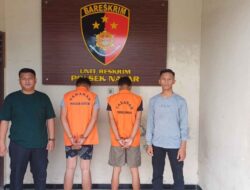 Polisi Tangkap Dua Pelaku Pencurian dengan Kekerasan Di Lampung Selatan