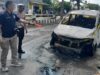 Diduga Korsleting Listrik Jadi Penyebab Mobil SUV Di Tanjung Senang Terbakar