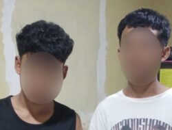 Dua Remaja Ditangkap Usai Nekat Jadi Pengedar Tembakau “Sinte”