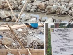 LSM Sadar Hukum : Proyek CV Adi Jaya Di Way Ratai Diduga Langgar UU Minerba, Gunakan Batu Dari Tambang Tak Berizin