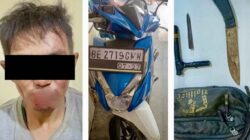 Seorang Residivis Ditangkap Polsek Terbanggi Besar Karena Terlibat Kasus Curanmor