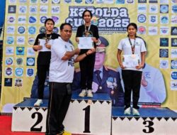 Kapolda Lampung Hadir Di Lampung Swimming Festival Kapolda Cup 2025