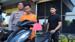 Residivis Curanmor Di Bandar Lampung Kembali Ditangkap Usai Curi Motor Tetangga