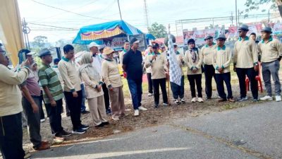 Semarak HUT Koperasi Ke-78 Di Padang Pariaman, Bupati JKA Lepas Gerak Jalan Santai