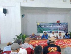Pertemuan Kecamatan I Jadi Awal Program PISEW DI Way Panji