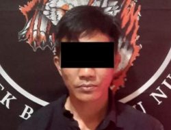 Tekab 308 Presisi Polsek Bumi Ratu Nuban Tangkap Pria Bawa Pisau, Diduga Hendak Curi Motor