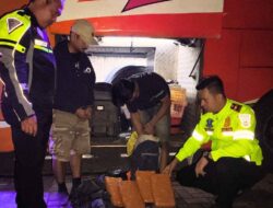 Ganja Dalam Bagasi Bus: PJR Polda Lampung Gagalkan Penyelundupan 4 Kg Di Tol Bakter