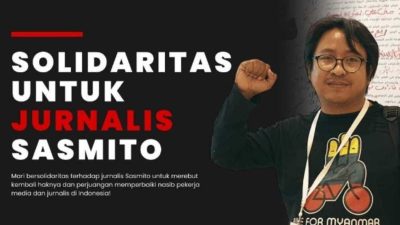 Petisi Online Solidaritas Untuk Jurnalis Sasmito Di change.org