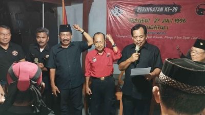 Peringati Tragedi Kudatuli Ke-29, Pro-MEG Lampung Tegaskan Siap Jaga Marwah PDI Perjuangan