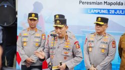 Hari Ini, Kapolri Resmikan Gedung Mapolda Lampung
