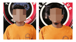Dua Pencuri Kabel Tembaga di PT BST Digelandang ke Polsek Terusan Nunyai, Satu Pelaku Masih Buron