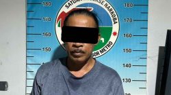 Satresnarkoba Polres Metro Tangkap Warga Tejo Agung Yang Kedapatan Simpan Narkoba