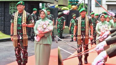 Pangdam XXI/Radin Inten Sampaikan Arahan Perdana, Ajak Prajurit Dan PNS Bangun Kebersamaan