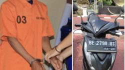 Polsek Pringsewu Kota Tangkap DPO Curanmor, Ternyata Residivis Kambuhan