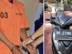 Polsek Pringsewu Kota Tangkap DPO Curanmor, Ternyata Residivis Kambuhan