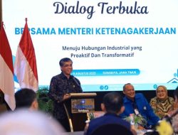 Menaker Tegaskan Hubungan Industrial Yang Harmonis Kunci Hadapi Tantangan Ketenagakerjaan