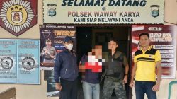 Polsek Waway Karya Tangkap Seorang Pelaku Curanmor