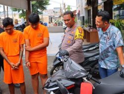 Jual Motor Curian di Facebook, Dua Pemuda Di Bandar Lampung Ditangkap