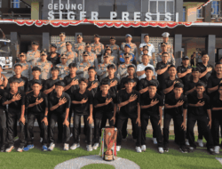 Bhayangkara Presisi Lampung Dilepas Kapolda Untuk Berlaga Di Piala Soeratin Nasional