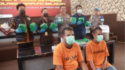 Penyelundupan 11,8 Kg Sabu Di Lampung Selatan Digagalkan, Dua Kurir Asal Aceh Ditangkap