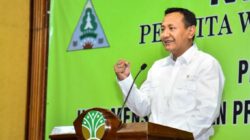 Usung Tema Ketahanan Pangan Berkelanjutan, Wamenhut Buka Munas Perwita Wana Kencana 2025