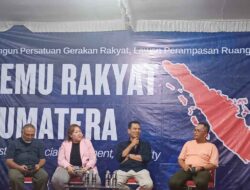 Gelar Diskusi Temu Rakyat Sumatera Bahas Perampasan Ruang Hidup