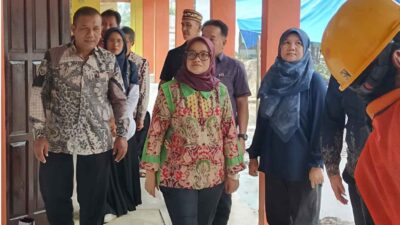 Bupati Lampung Timur Tinjau Proses Pembangunan Sekolah Rakyat Di Purbolinggo