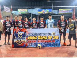 Karang Taruna Sidoharjo Gelar Open Turnamen Bola Voli Putra