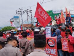HUT 14 KSN, FPSBI Gelar Unjuk Rasa Di Kantor Gubernur Lampung
