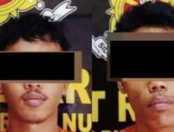 Dua Warga Bumiratu Nuban Ditangkap Tekab 308 Saat Asyik Konsumsi Sabu di Rumah Kosong