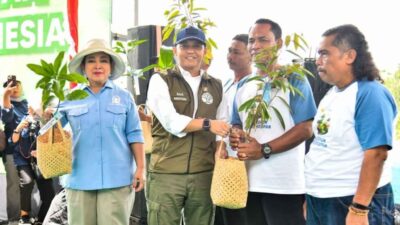 Kementerian Kehutanan Republik Indonesia Canangkan Penanaman Serentak di 31 Provinsi Pulihkan Hutan