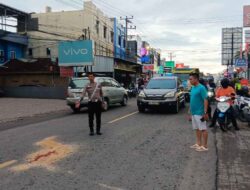 Kecelakaan di Depan Chandra Store Pringsewu, Satu Pengendara Meninggal di Lokasi