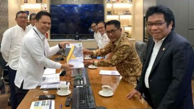 Bupati JKA Perjuangkan Jembatan Sikabu di Komisi V DPR RI dan Kemen-PUPR