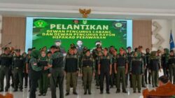 Pelantikan DPC HIPAKAD Pesawaran Masa Bakti 2025-2030 (Foto : ranjana.id)