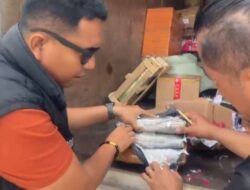 Penyelundupan 3 Kilogram Ganja Yang Disamarkan dalam Kiriman Kerupuk, Digagalkan di Bakauheni