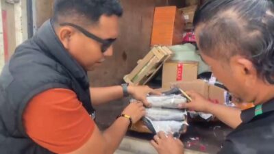Penyelundupan 3 Kilogram Ganja Yang Disamarkan dalam Kiriman Kerupuk, Digagalkan di Bakauheni